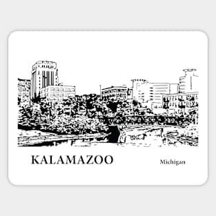 Kalamazoo Michigan Sticker